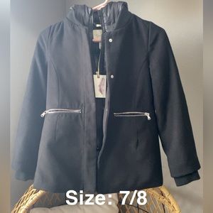 Girls Jessica Simpson wool coat